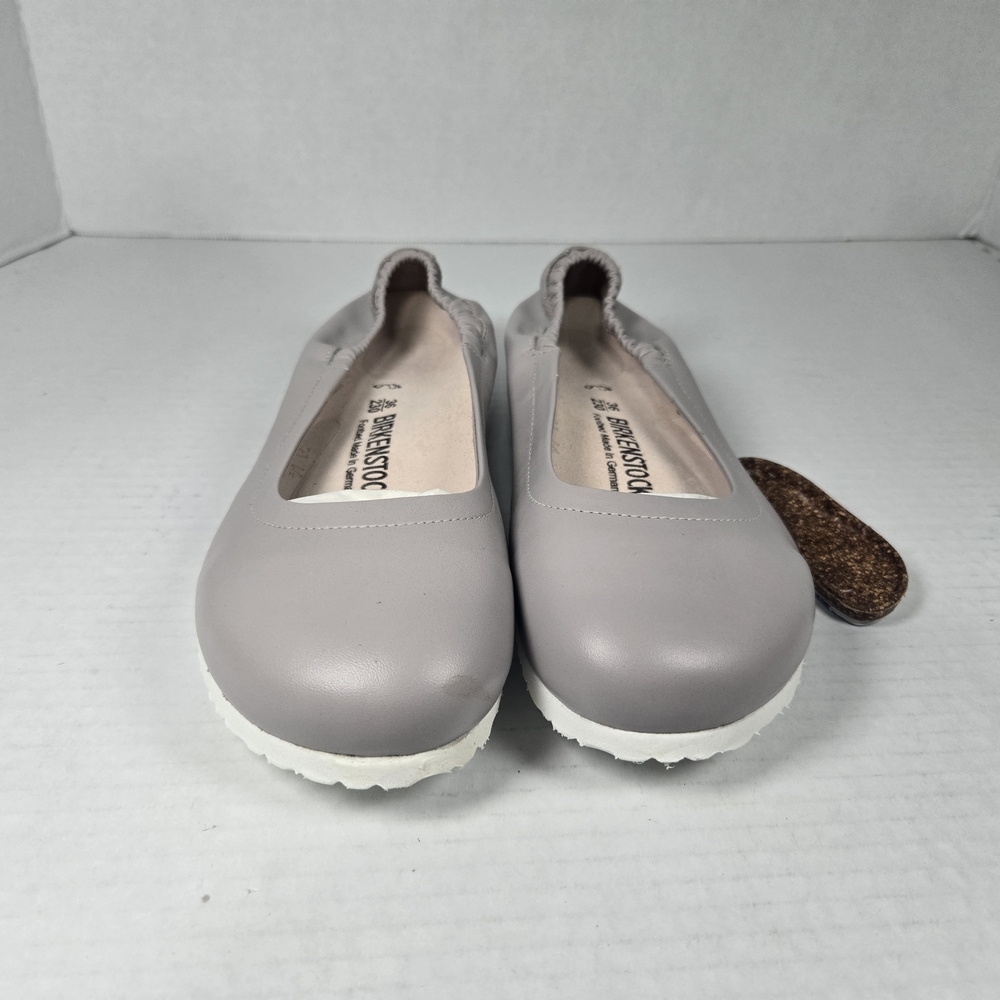 Birkenstock Celina Leather Ballet Flat SlipOn Gray Shoes Size EU 36 US 5-5.5 Reg - Picture 3 of 9